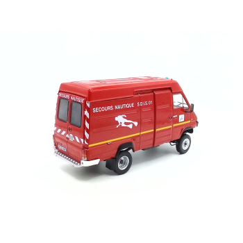 Renault B70 VSN Ain Secours Nautique SDIS 01 Straż Pożarna wsparcie nurków - skala 1:43 - Hachette